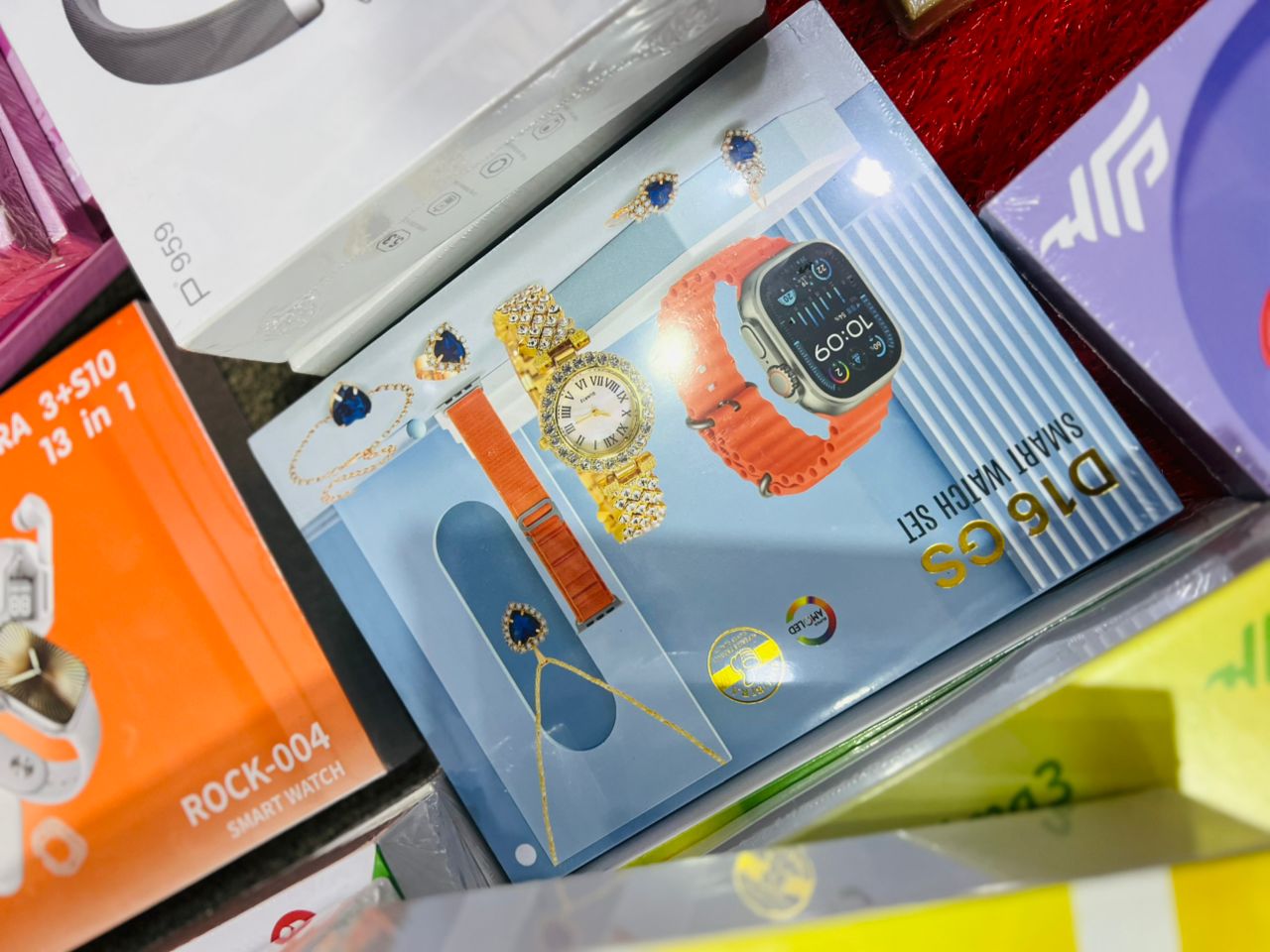 Montres connectées plus chaine